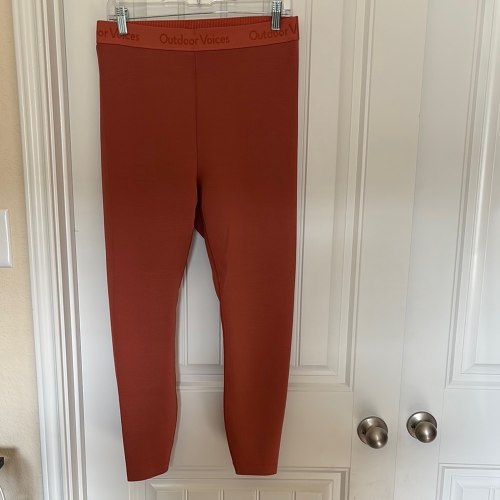 Outdoor Voices Women's Terracotta Leggings